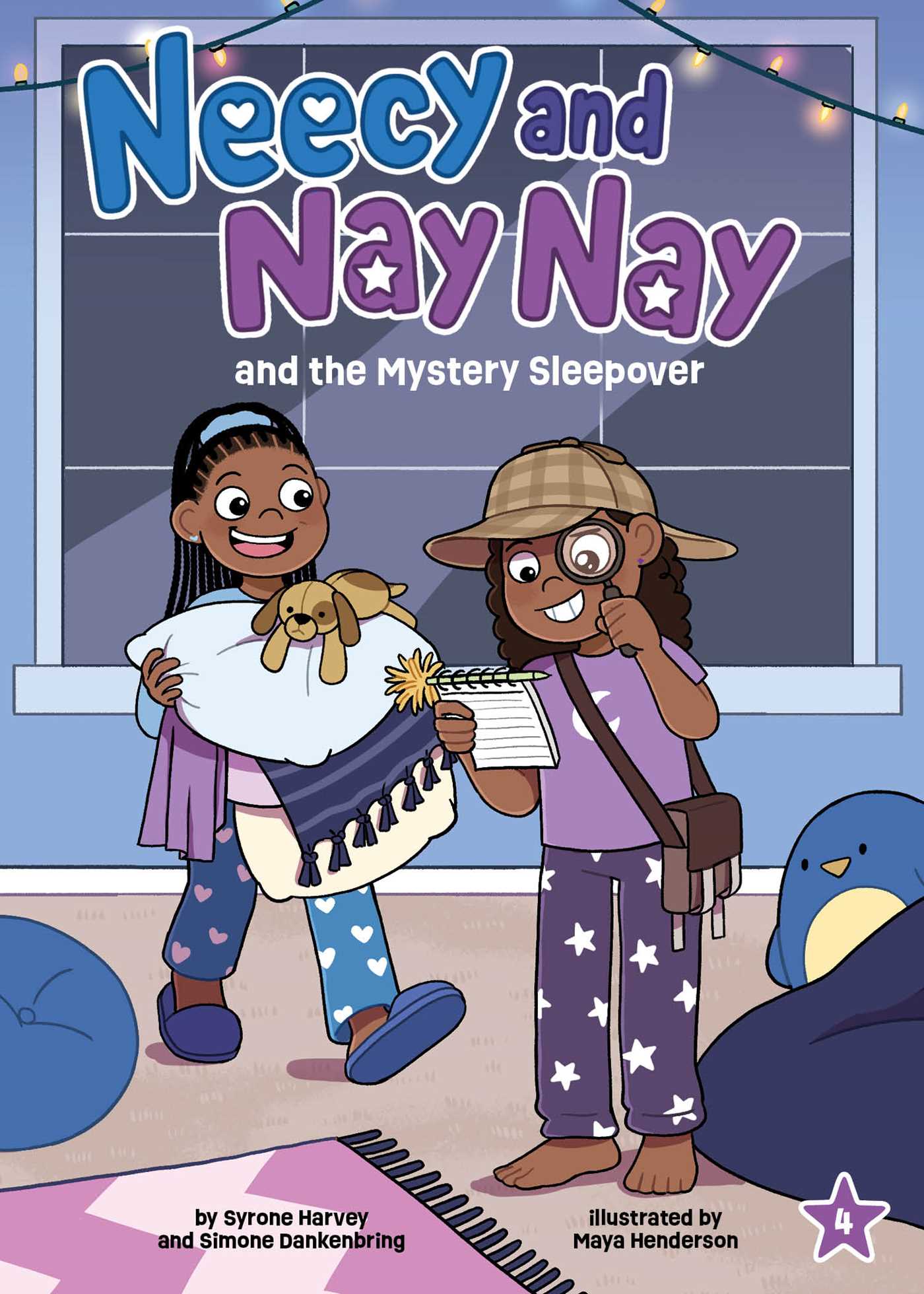 Neecy and Nay Nay and the Mystery Sleepover (Neecy and Nay Nay #4) (A Little Bee Books Chapter Book Series)