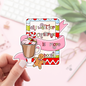 Book Lover Merch Shop - All I Want For Christmas is More Books Stickers / Bookish