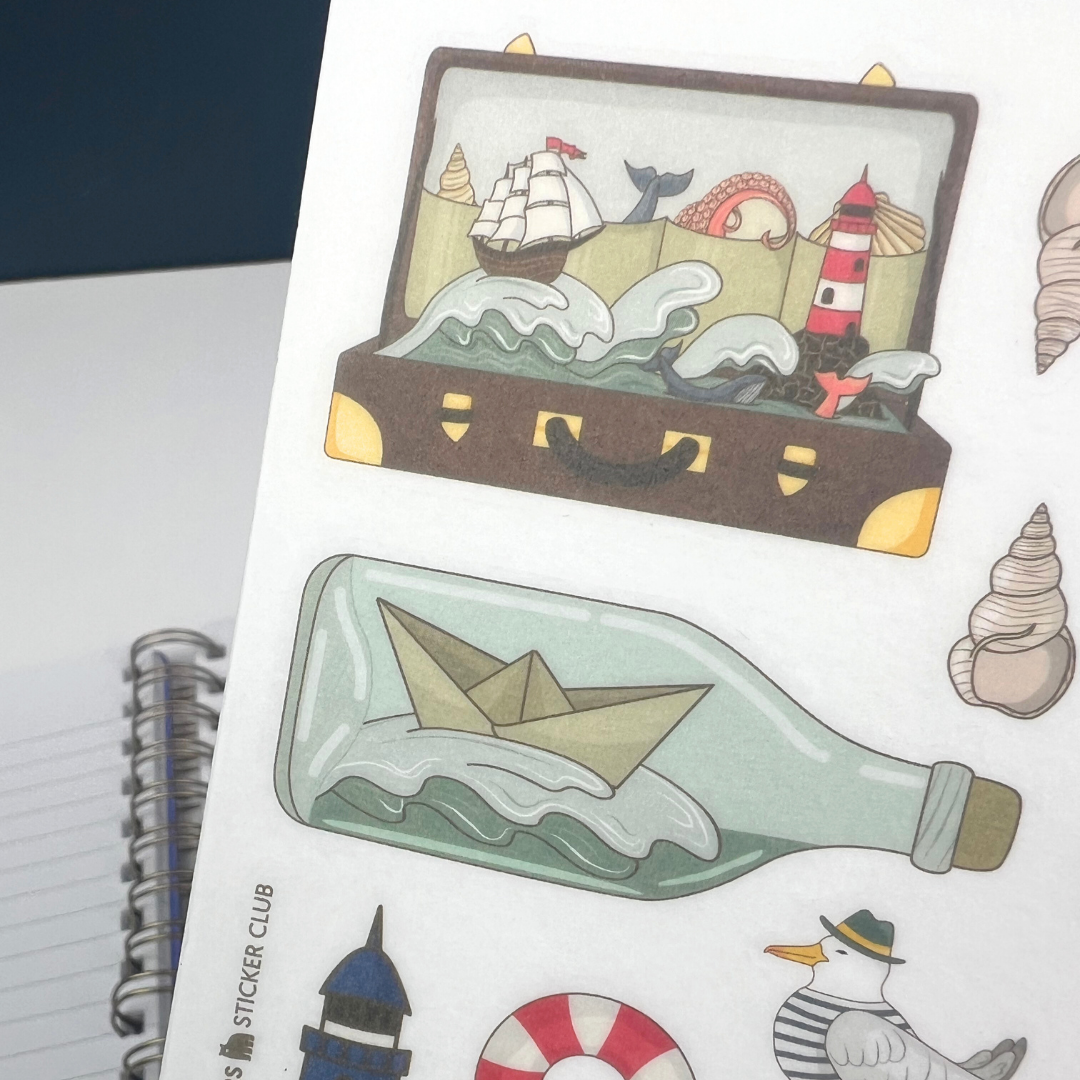 Four Bears Sticker Club - Wander the Waves