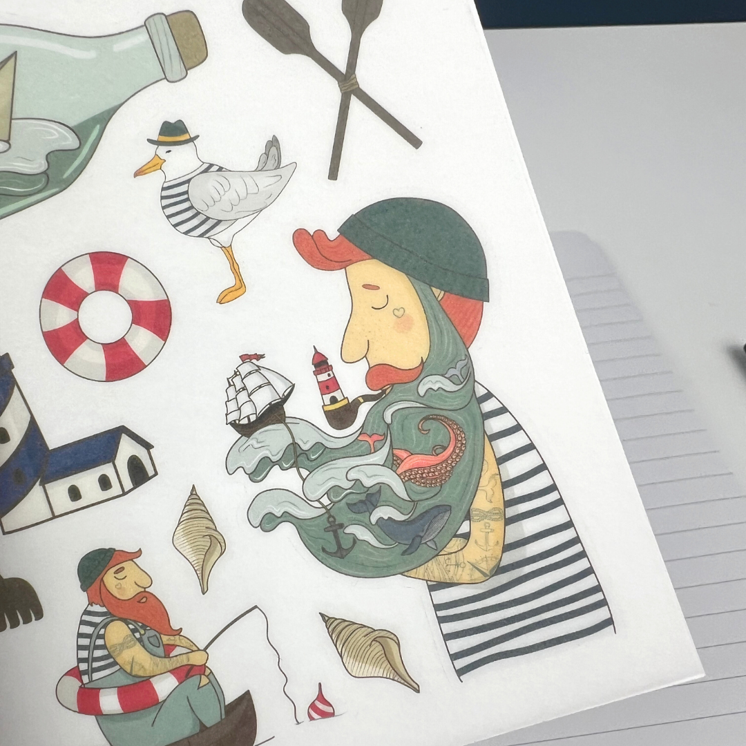 Four Bears Sticker Club - Wander the Waves