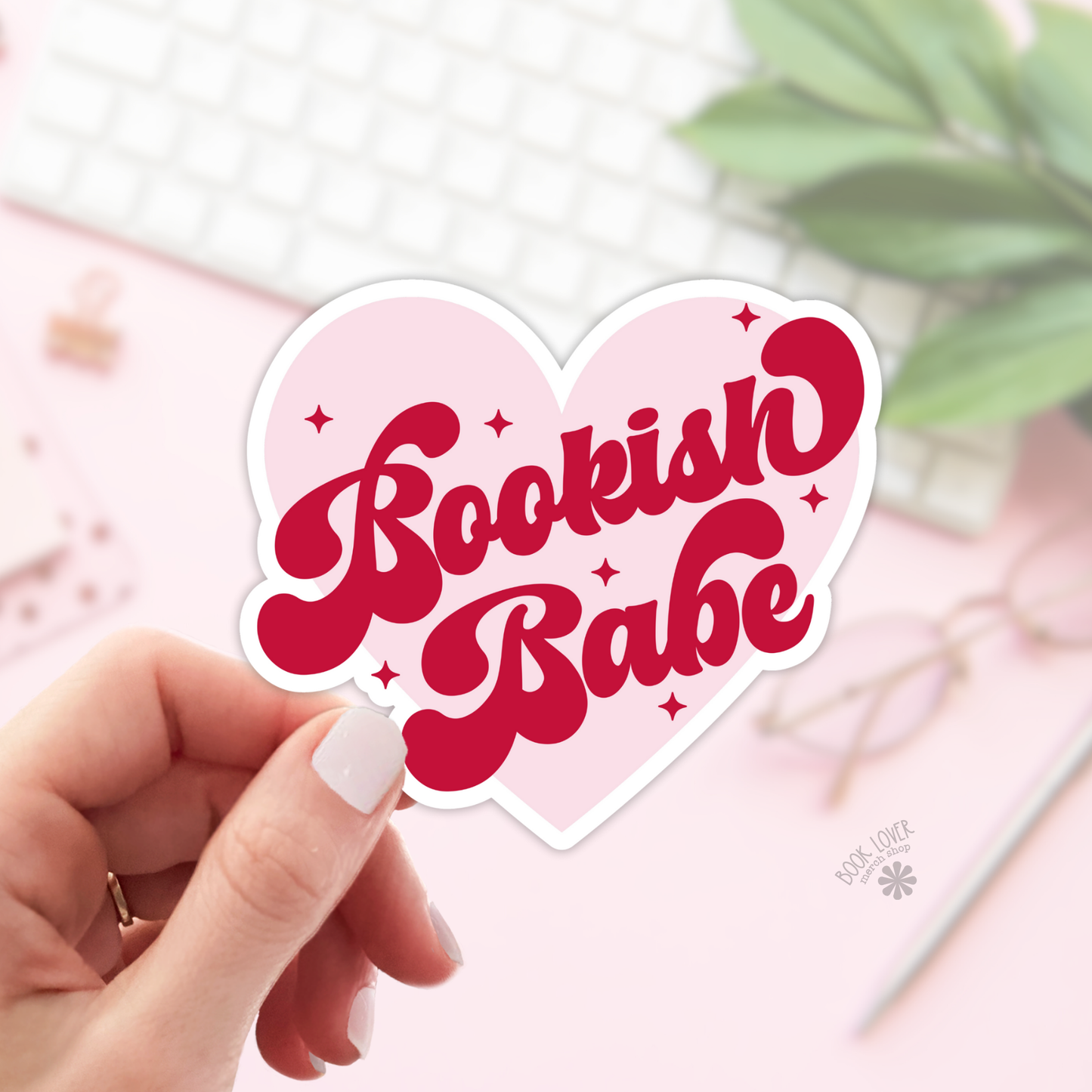 Book Lover Merch Shop - Bookish Babe Stickers / Bookish Stickers / Book Lover Gift