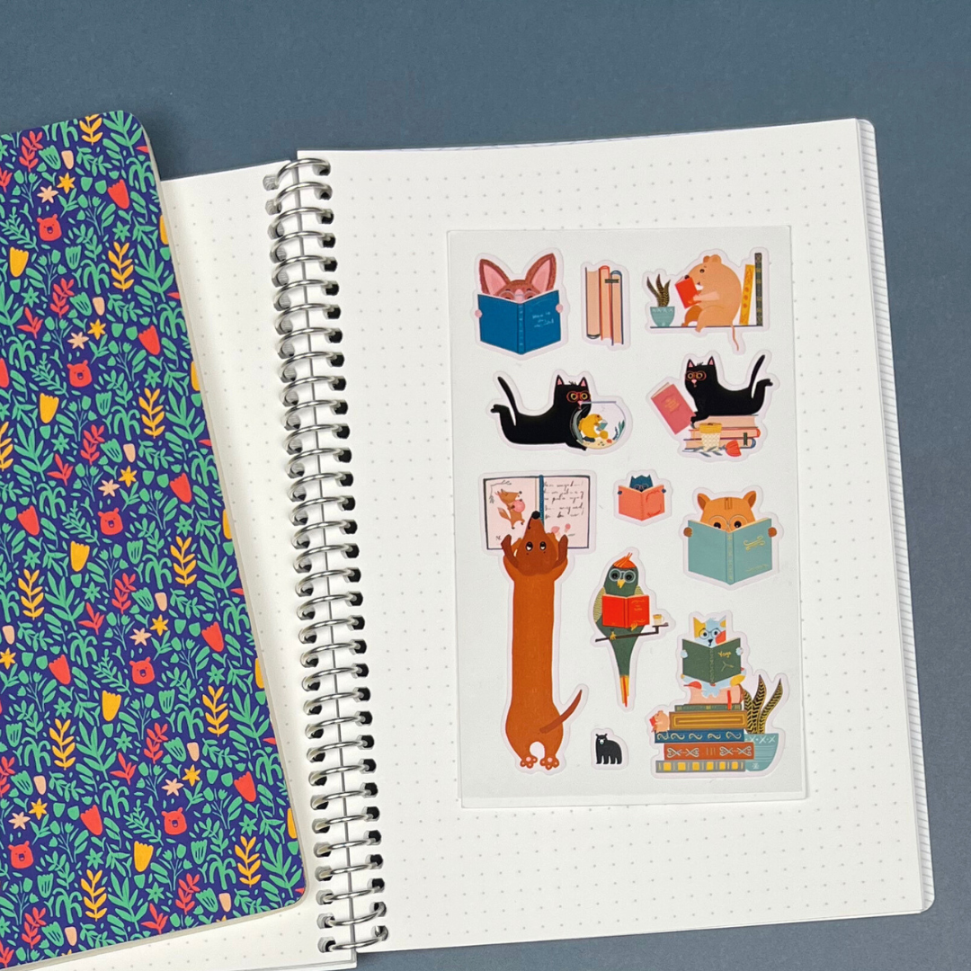 Four Bears Sticker Club - Bookish Buddies