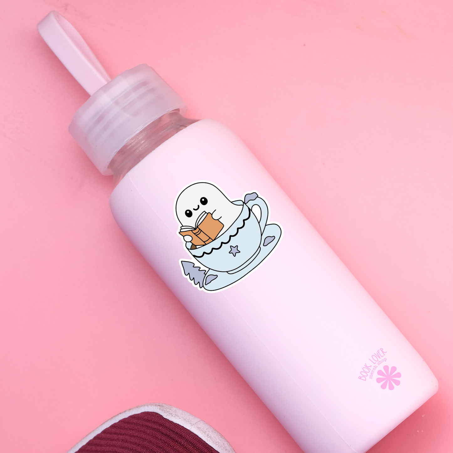 Book Lover Merch Shop - Hot Coco Hot Tub Stickers / Bookish Stickers / Book Lover