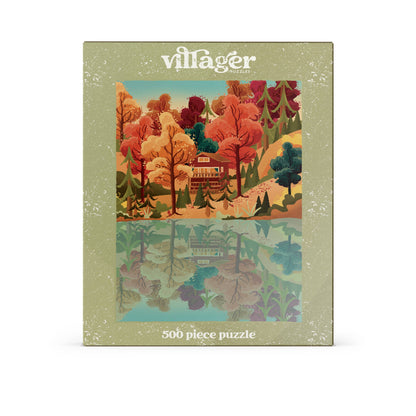 Villager Puzzles - Muskoka Leaves | 500-Piece Puzzle | Designed in Canada