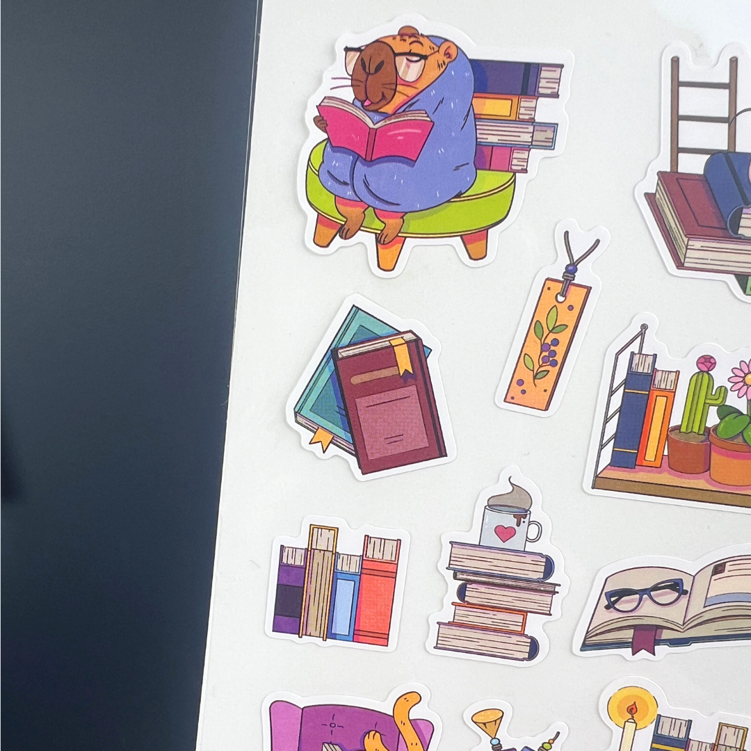 Four Bears Sticker Club - Book Nook Bliss