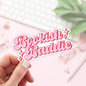 Book Lover Merch Shop - Bookish Baddie Stickers / Bookish Merch, Book Lover