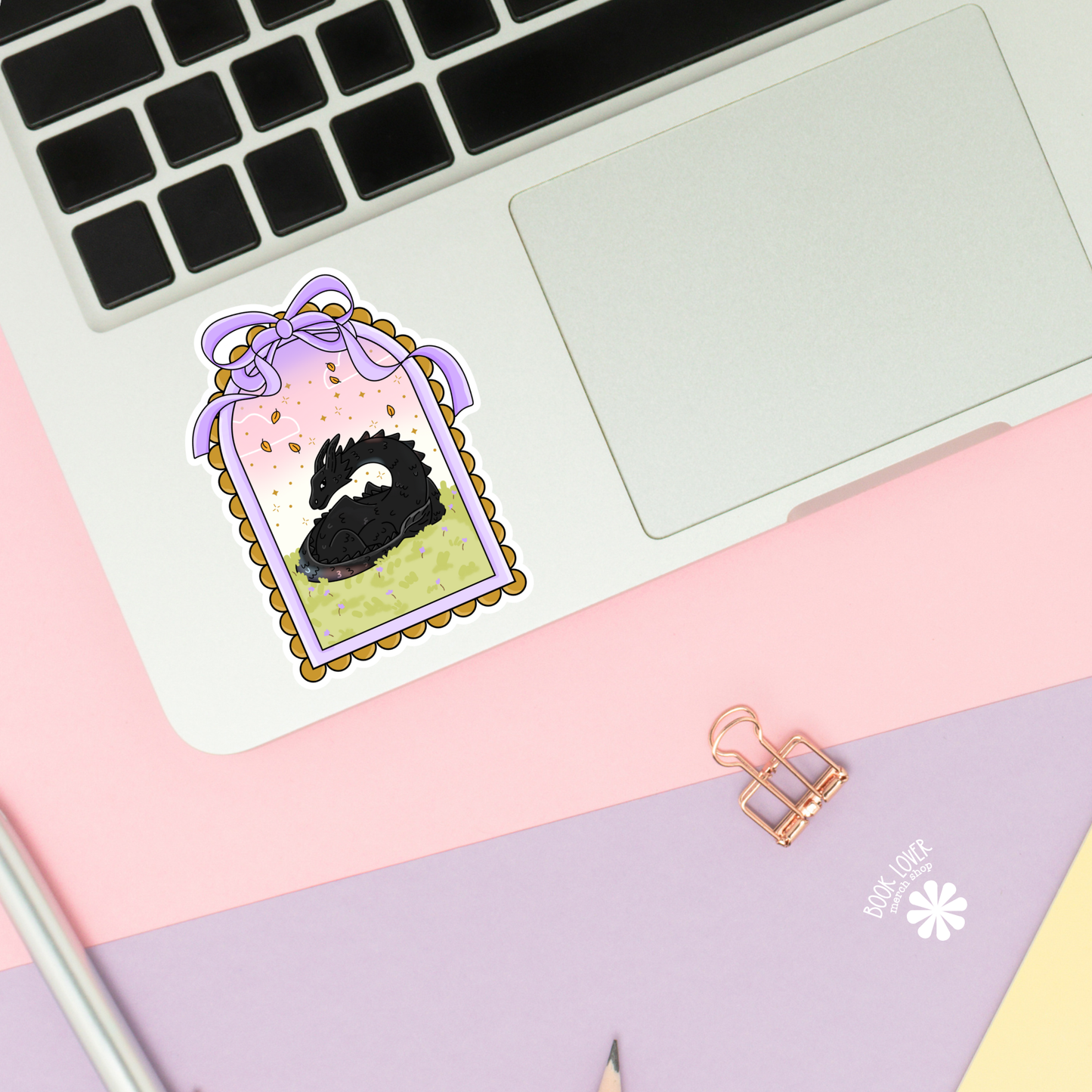Book Lover Merch Shop - Dragon Stickers / Bookish Stickers / Book Lover Gift