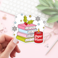 Book Lover Merch Shop - Christmas Stickers / Holidays Bookish Stickers / Book Lover