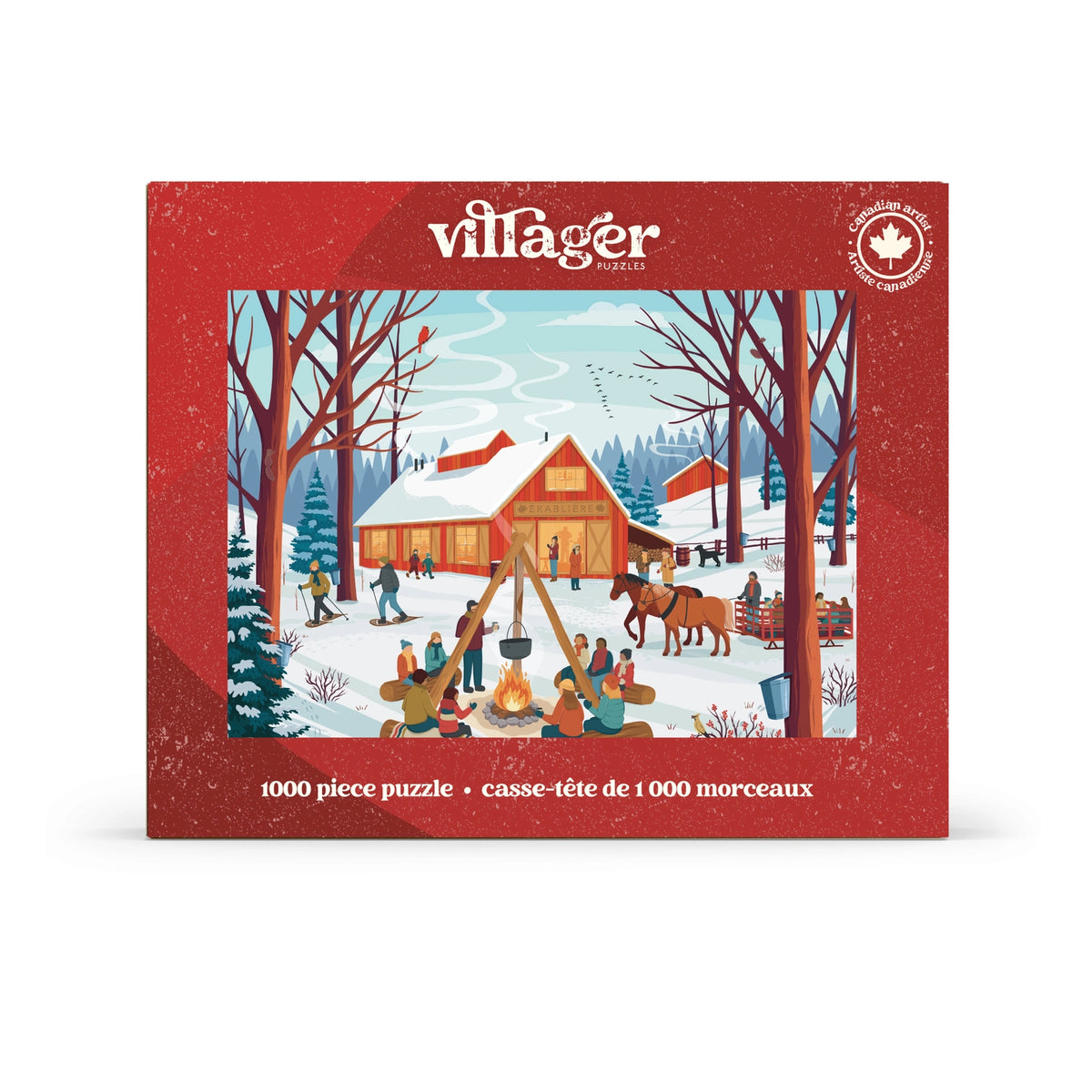 Cabane À Sucre | 1000-Piece Puzzle | Designed in Canada