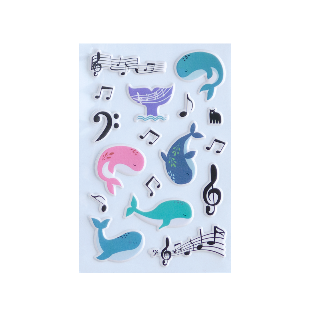 Four Bears Sticker Club - Music of the Sea