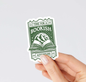 Radical Buttons - Bookish adventure, Reader sticker, Bookish sticker