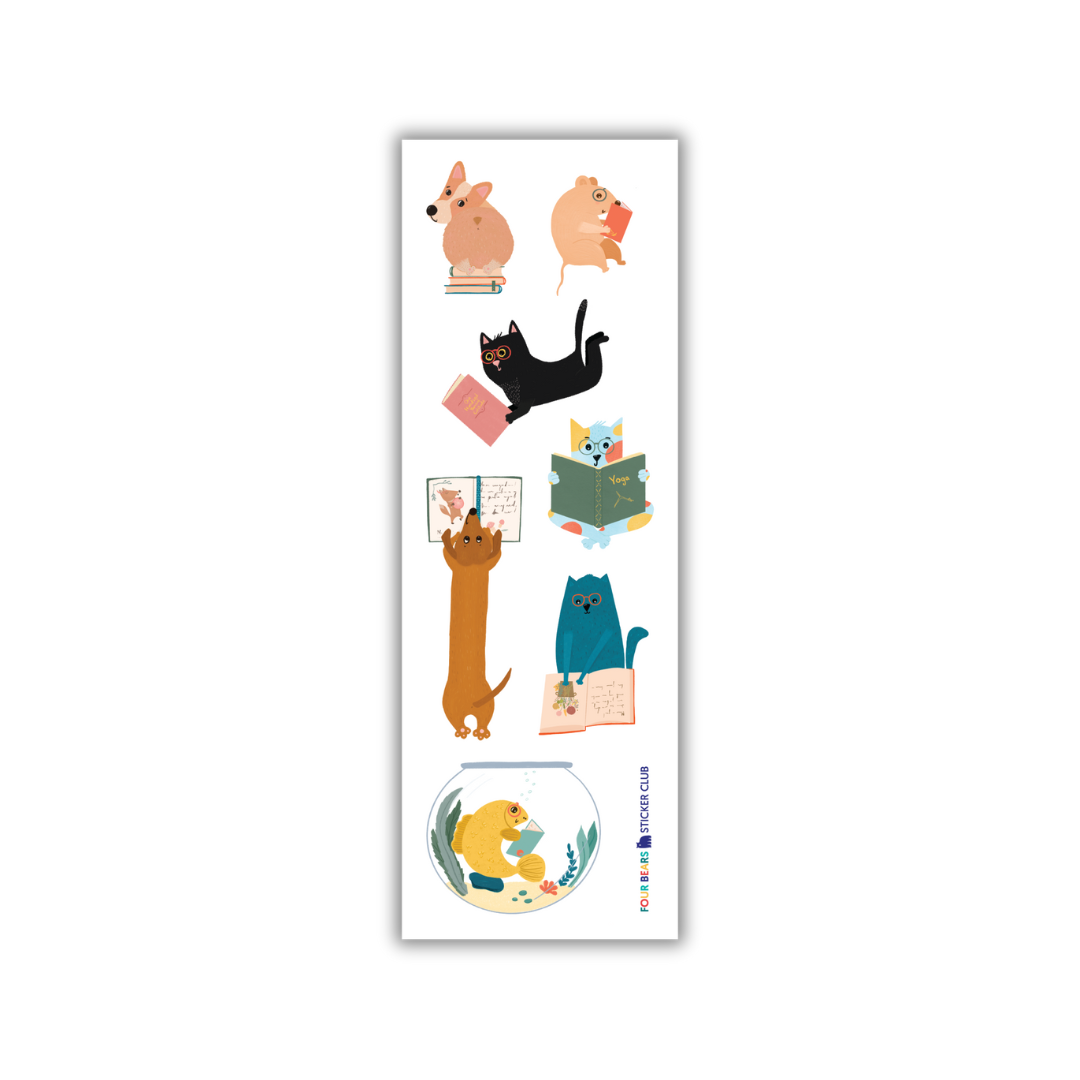 Four Bears Sticker Club - Reading Pets