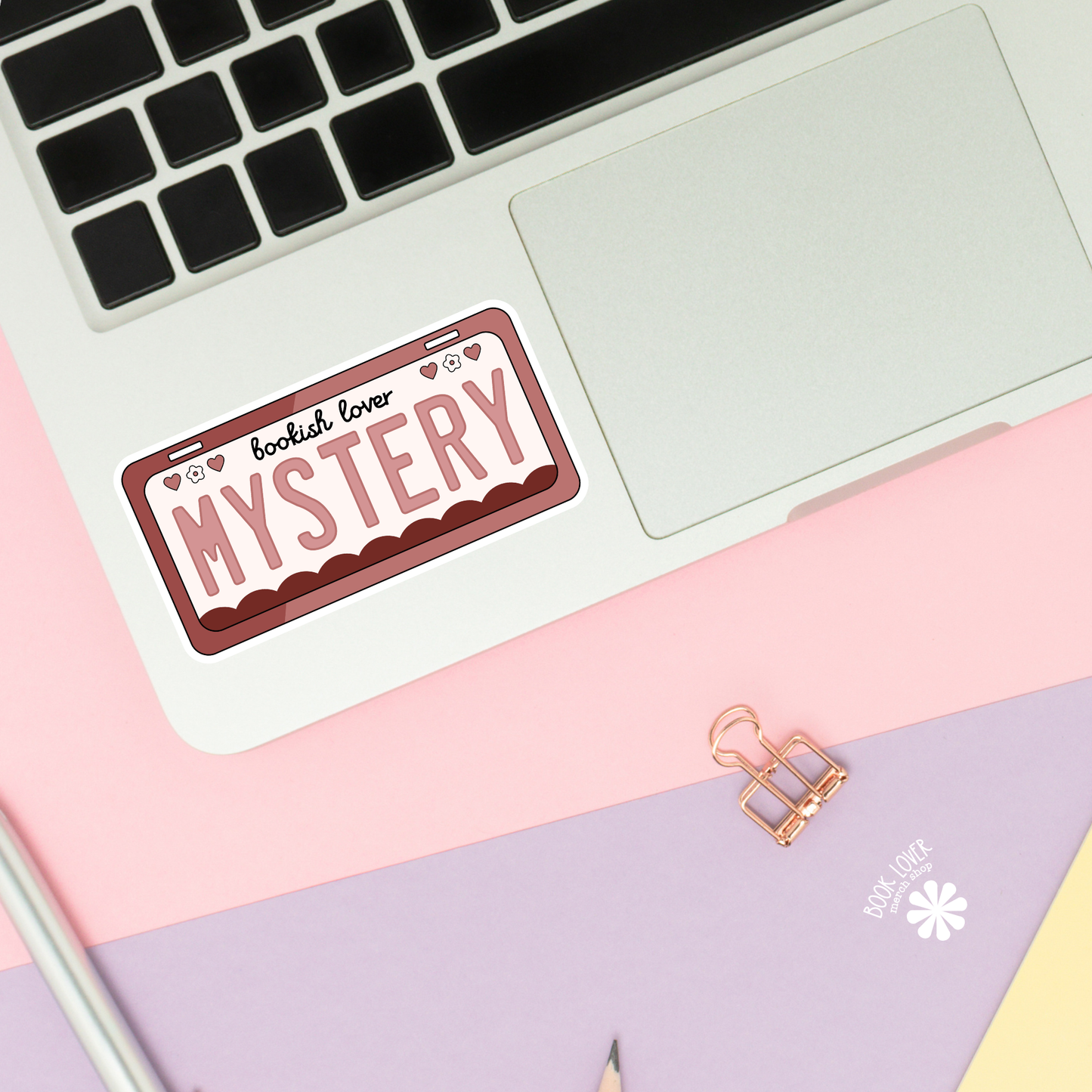 Book Lover Merch Shop - Mystery Plate Stickers / Bookish Stickers / Book Lover Gift