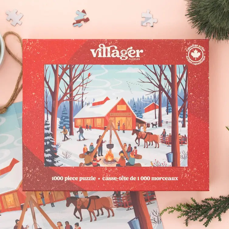 Cabane À Sucre | 1000-Piece Puzzle | Designed in Canada