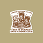 Radical Buttons - Book club sticker, Bookish sticker, Laptop sticker