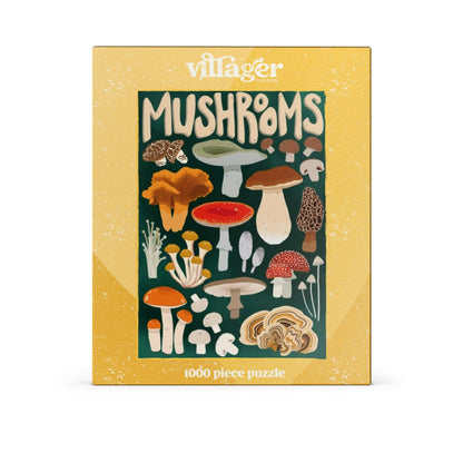 Villager Puzzles - Mushroom Forager 1000-Piece Puzzle | Designed in BC Canada