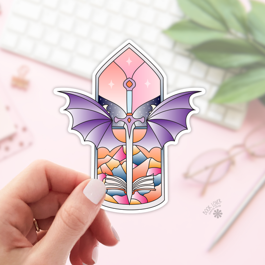 Book Lover Merch Shop - Acotar Book Stickers / Bookish Stickers / Book Lover Gift