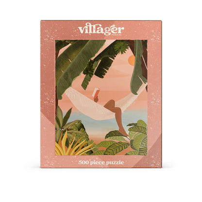 Villager Puzzles - Paradise Book Club 500-Piece Puzzle | Designed in QC Canada