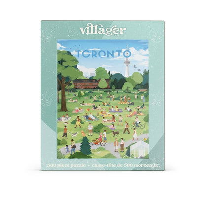 Villager Puzzles - Toronto | 500-Piece Puzzle | Designed in Canada
