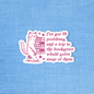 Radical Buttons - Bookish sticker, Book lover sticker, Bookstore sticker