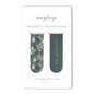 Maylay Co. - Pears Floral "I Am Grateful" Magnetic Gold Foil Bookmarks (Set of 2)