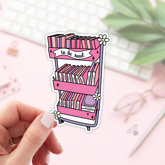 Book Lover Merch Shop - To Be Read Stickers / Bookish Stickers / Book Lover Gift