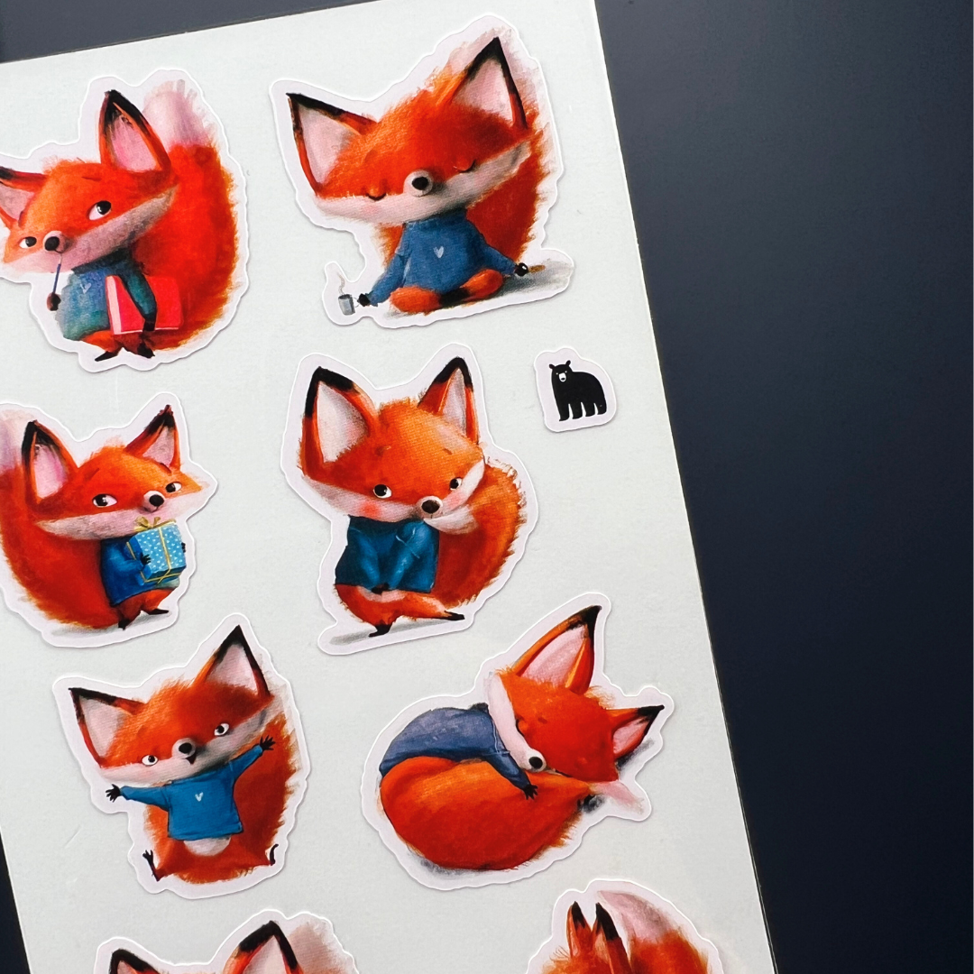 Four Bears Sticker Club - Charming Fox