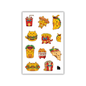 Four Bears Sticker Club - Lunch Cats
