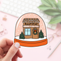 Book Lover Merch Shop - Winter Bookshop Stickers / Bookish Stickers / Book Lover