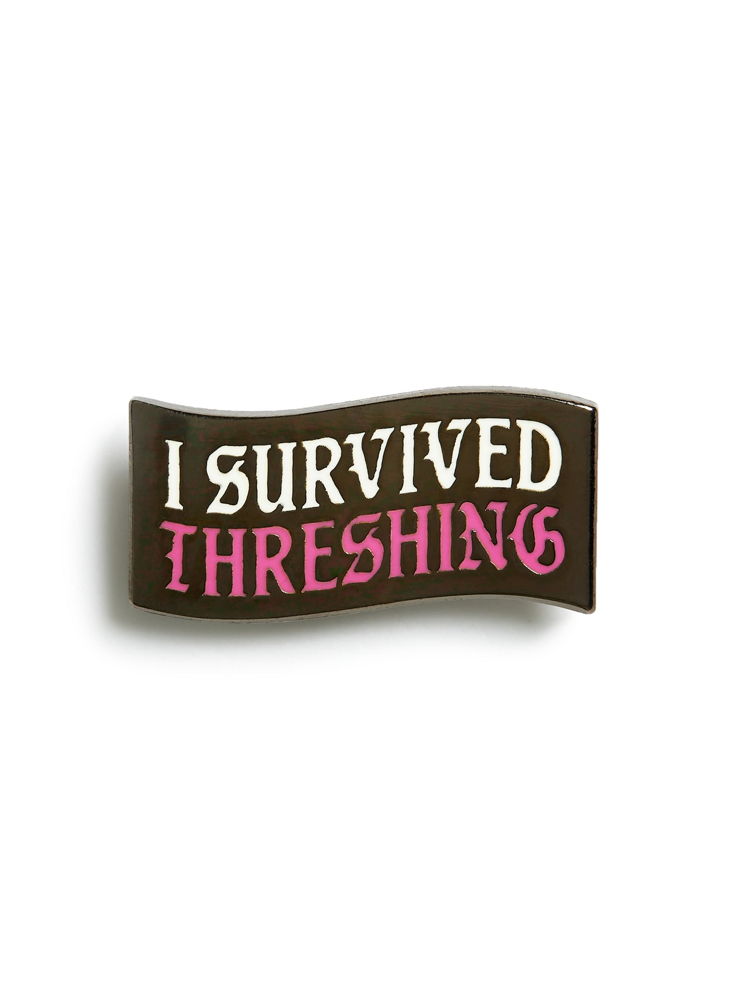 Fourth Wing: I Survived Threshing Enamel Pin