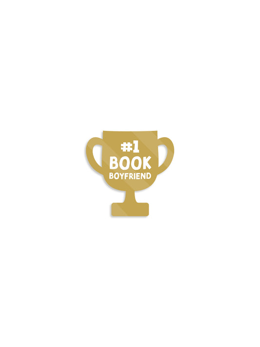 #1 Book Boyfriend Enamel Pin