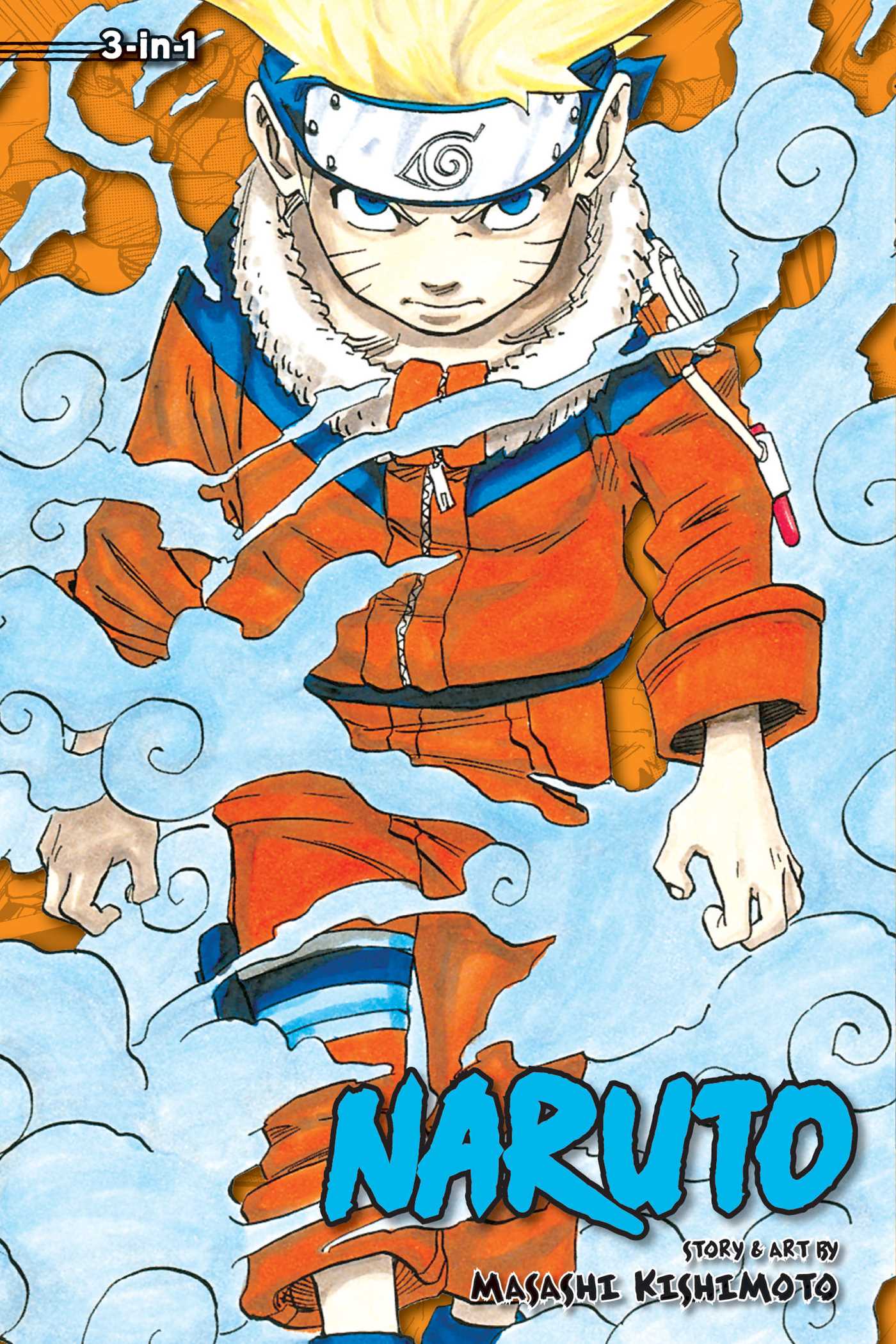 Naruto (3-in-1 Edition), Vol. 1