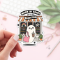Book Lover Merch Shop - When In Doubt Go To The Bookstore Stickers / Bookish Sticker