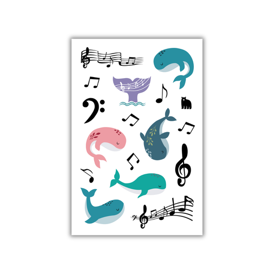 Four Bears Sticker Club - Music of the Sea