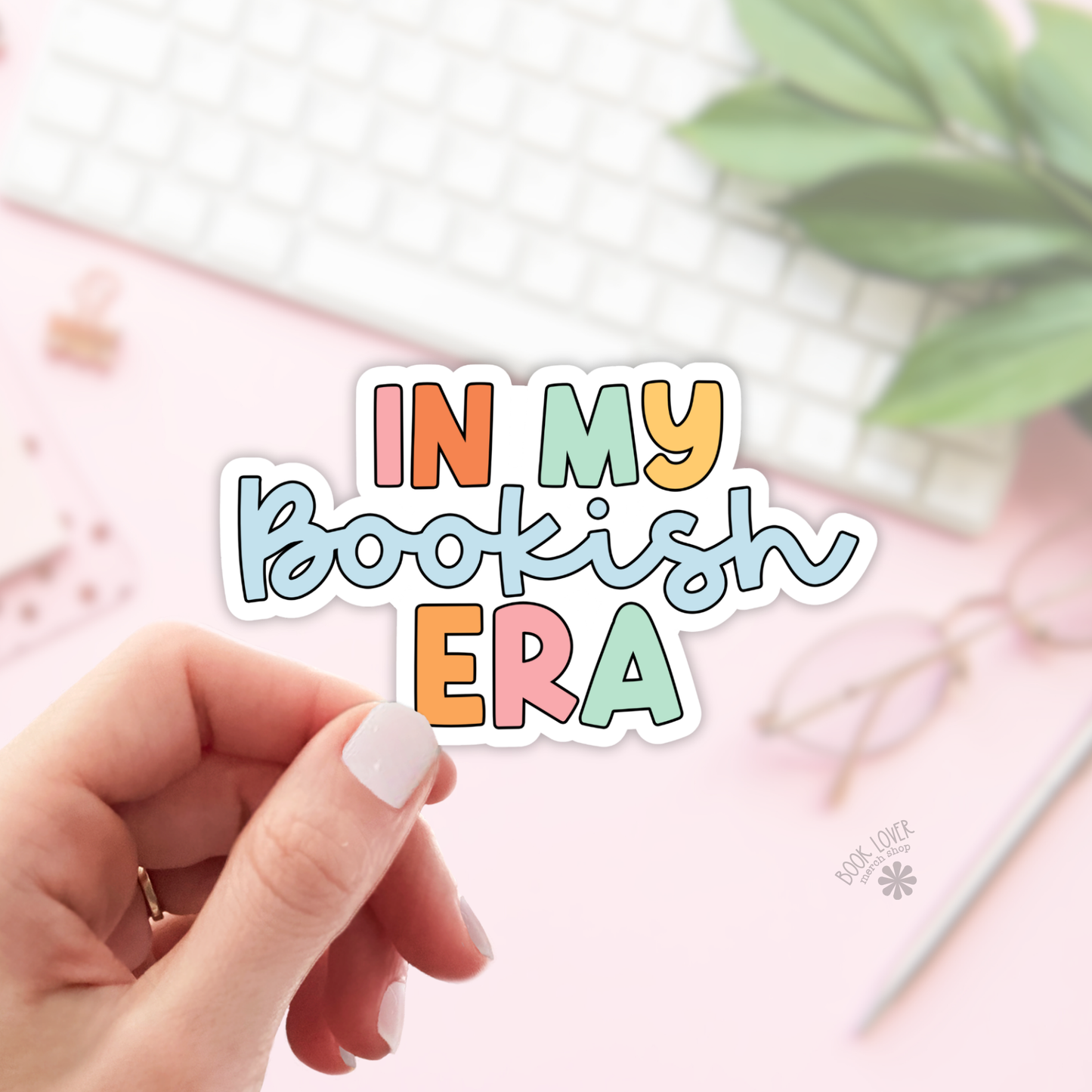 Book Lover Merch Shop - In My Bookish Era Stickers / Bookish Stickers / Book Lover