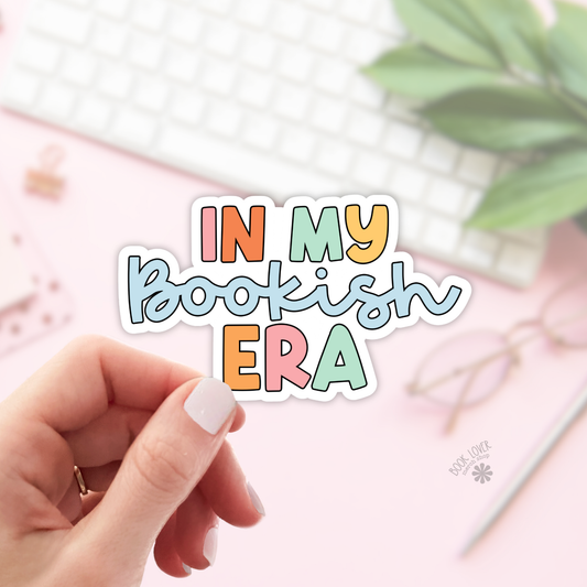 Book Lover Merch Shop - In My Bookish Era Stickers / Bookish Stickers / Book Lover
