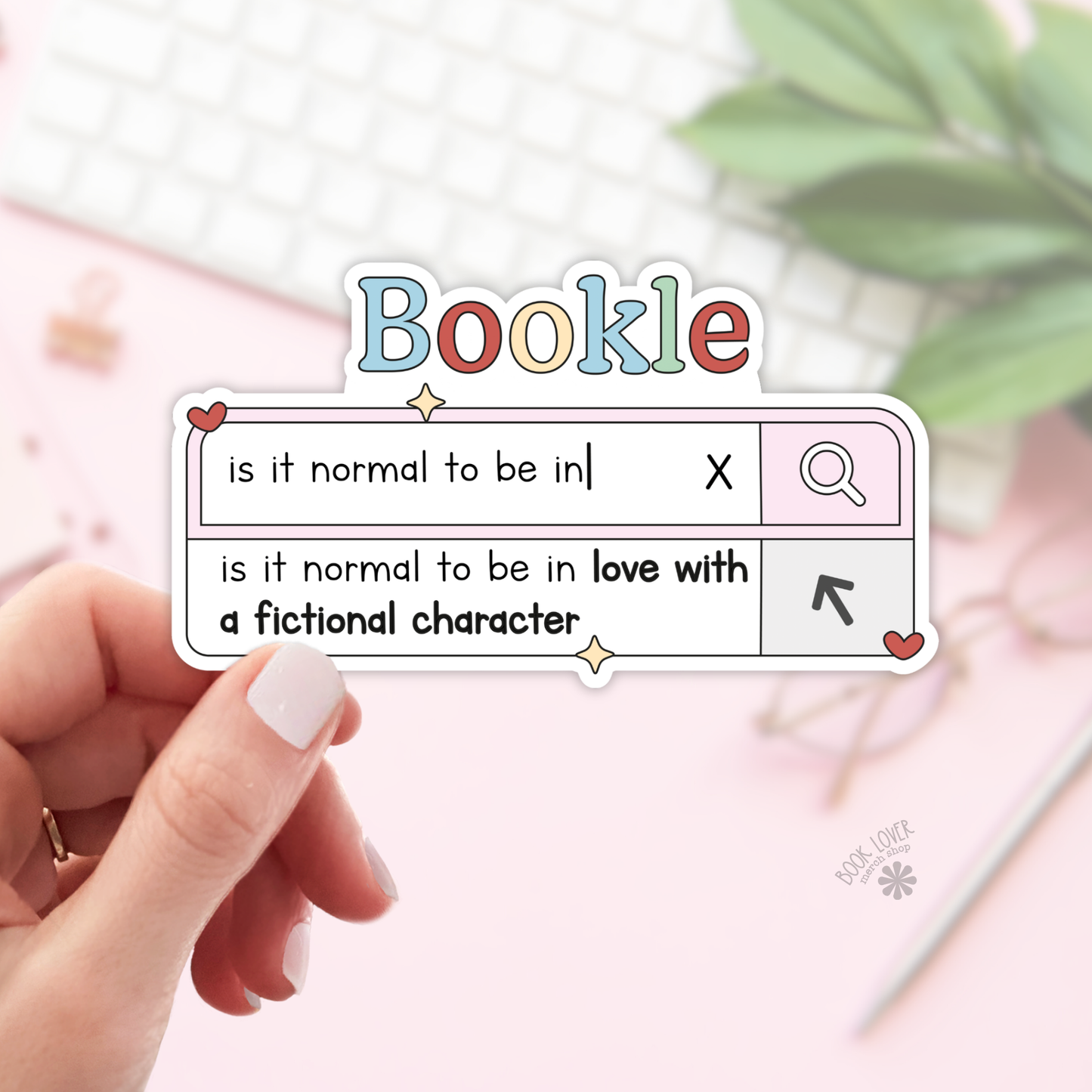 Book Lover Merch Shop - Bookle Fictional Characters Stickers / Bookish Stickers