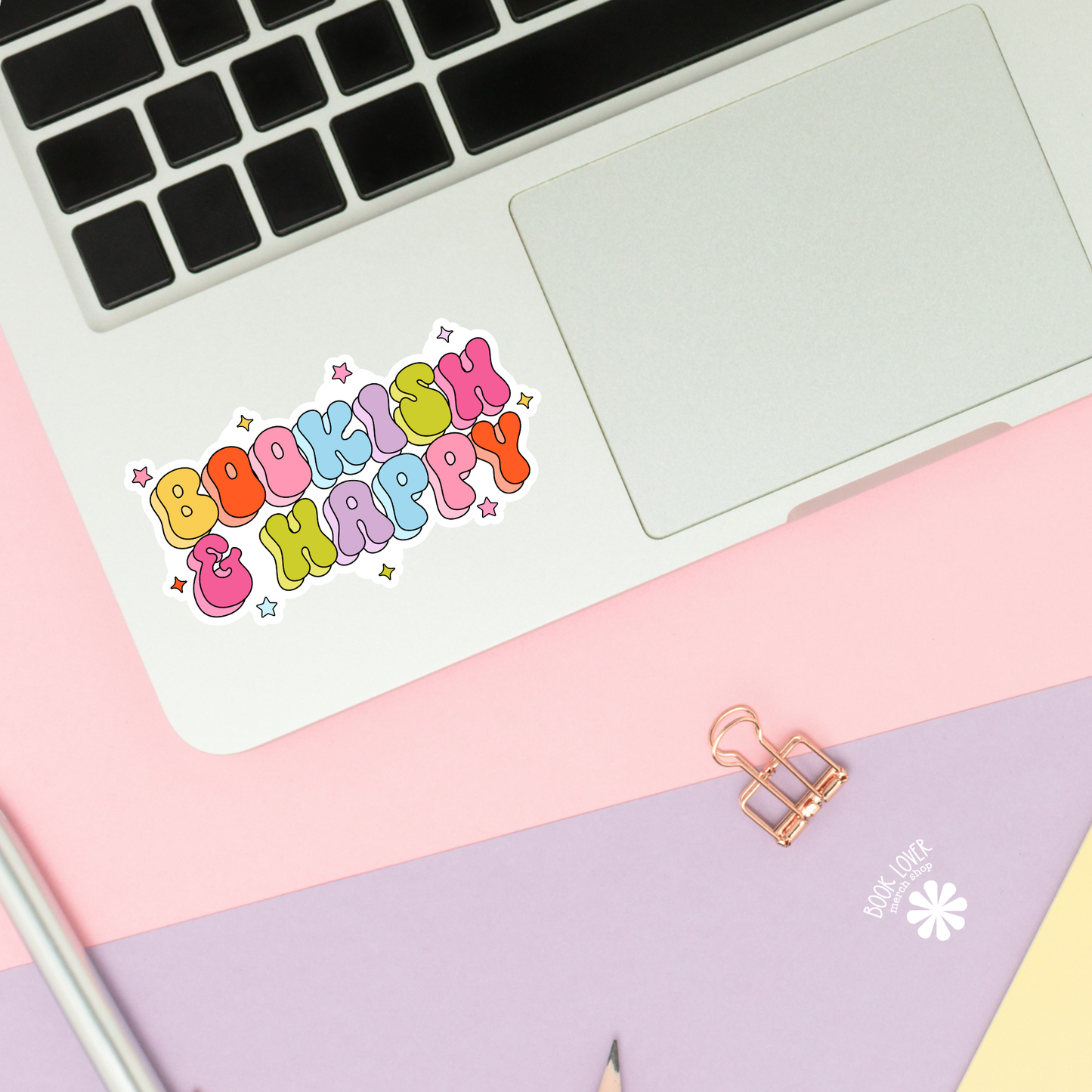 Book Lover Merch Shop - Bookish & Happy Stickers / Bookish Stickers / Book Lover