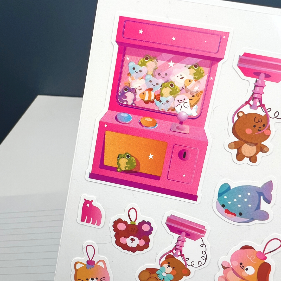 Four Bears Sticker Club - Crane Game Cuties