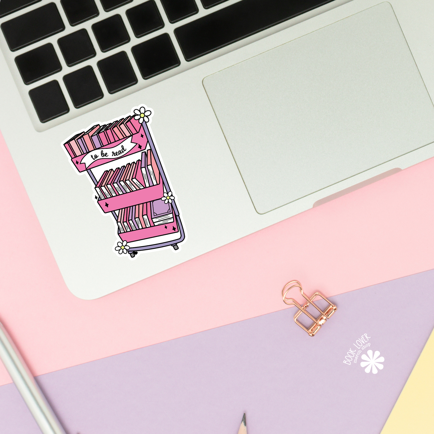 Book Lover Merch Shop - To Be Read Stickers / Bookish Stickers / Book Lover Gift