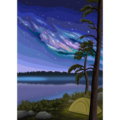 Villager Puzzles - Northern Camping | 1000-Piece Puzzle | Designed in Canada