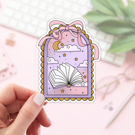 Book Lover Merch Shop - Book Magic Stickers / Bookish Stickers / Book Lover Gift