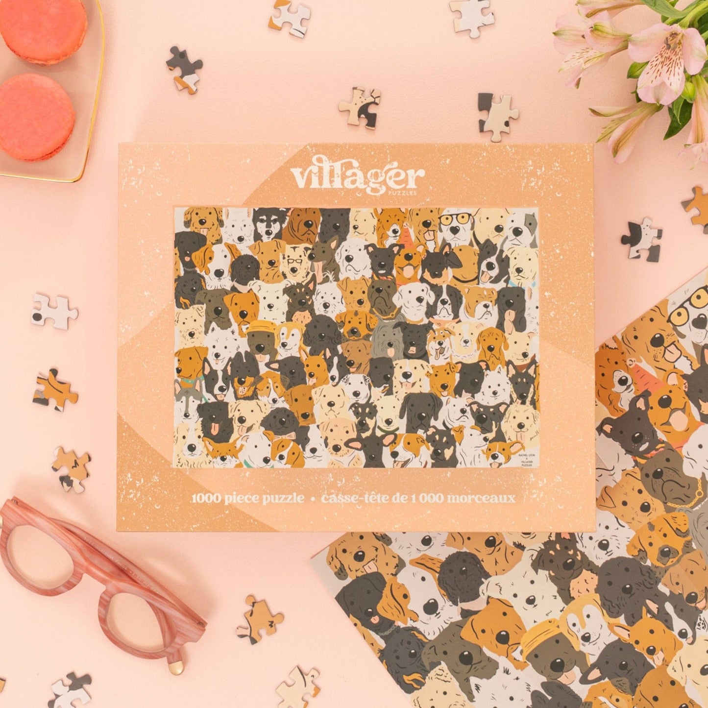 Villager Puzzles - Rescue Dogs | 1000-Piece Puzzle | Designed in Canada