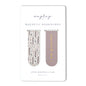 Maylay Co. - Lavender Floral "I Am Grateful" Magnetic Gold Foil Bookmarks (Set of 2)
