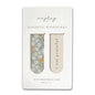 Maylay Co. - Bees Floral Magnetic Gold Foil Bookmarks (Set of 2)