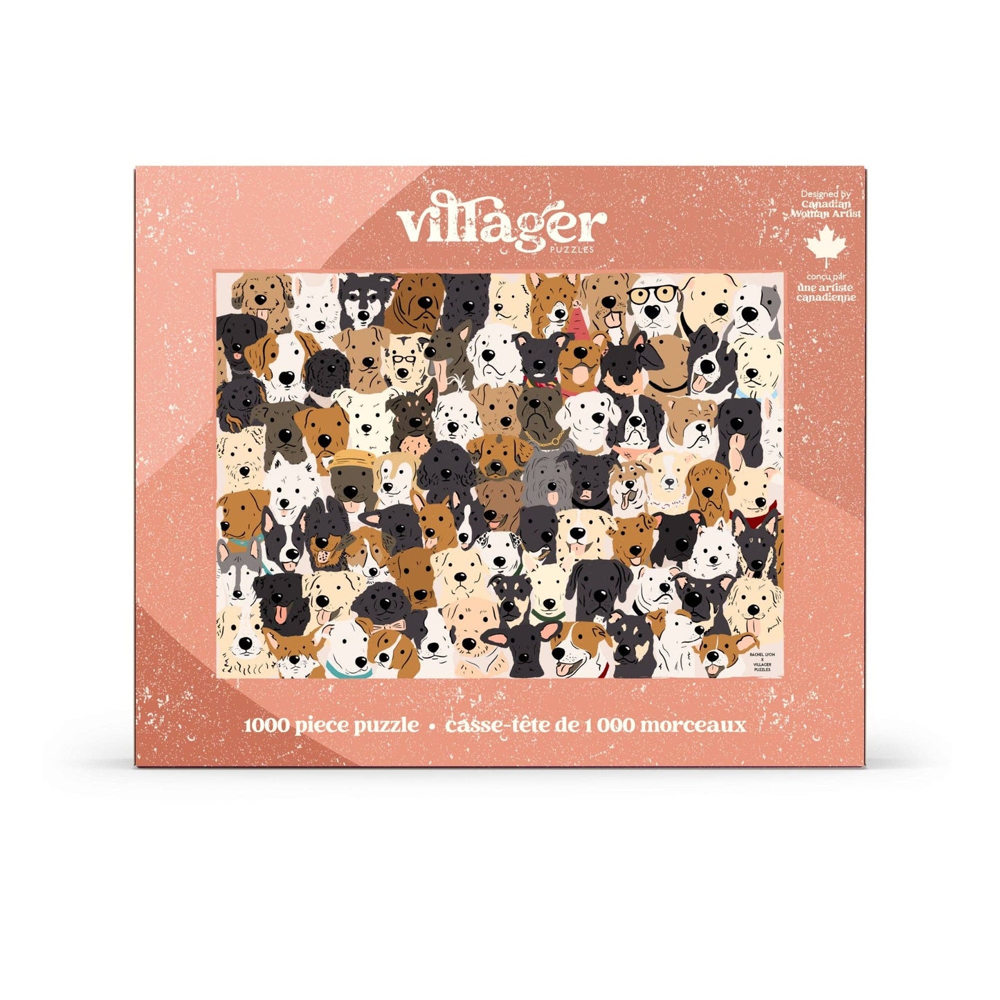 Villager Puzzles - Rescue Dogs | 1000-Piece Puzzle | Designed in Canada