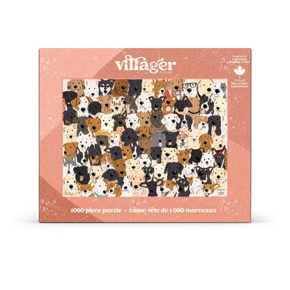 Villager Puzzles - Rescue Dogs | 1000-Piece Puzzle | Designed in Canada