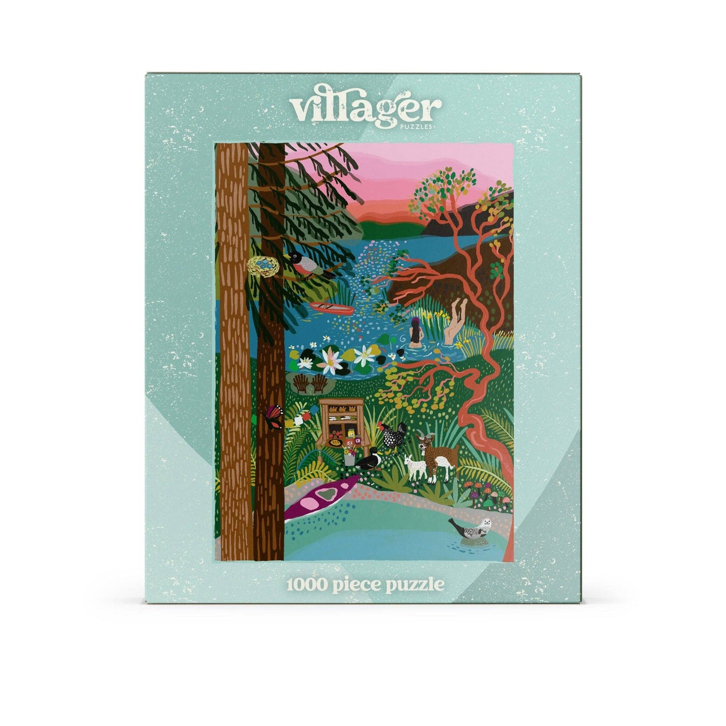 Villager Puzzles - Salt Spring Island 1000-Piece Puzzle | Designed in BC Canada