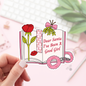 Book Lover Merch Shop - Dear Santa I've Been a Good Girl Stickers / Bookish Stickers