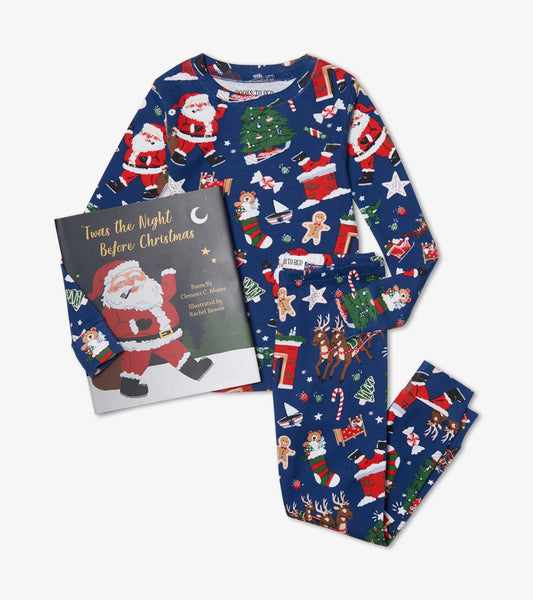 Books to Bed - Twas the Night Before Christmas - Navy